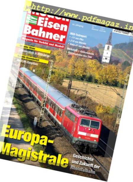 ModellEisenBahner – Dezember 2017 Cover