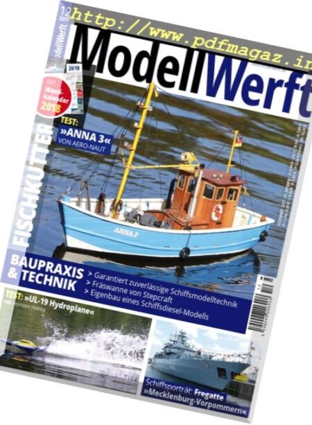 ModellWerft – Dezember 2017 Cover