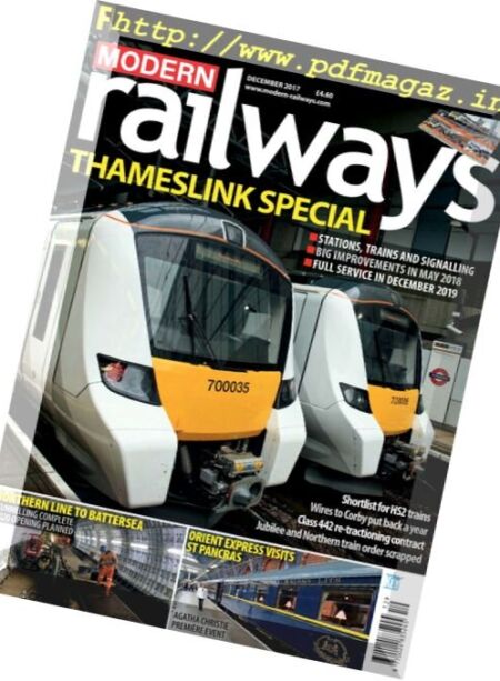 Modern Railways – December 2017 Cover