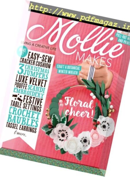 Mollie Makes – December 2017 Cover