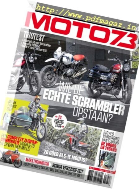 Moto73 – Nr.18 2017 Cover