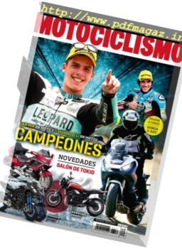 Motociclismo Espana – 31 octubre 2017