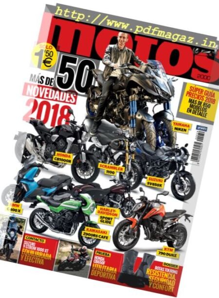 Motos Spain – diciembre 2017 Cover