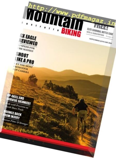 Mountain Biking Australia – November-December 2017 – January 2018 Cover