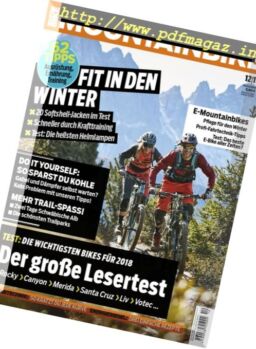 MountainBike – Dezember 2017