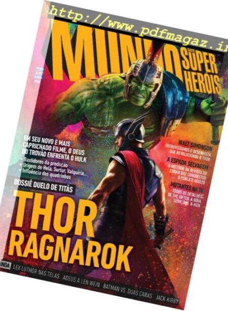 Mundo dos Super-Herois – Outubro 2017 Cover