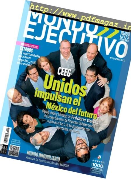 Mundo Ejecutivo – octubre 2017 Cover