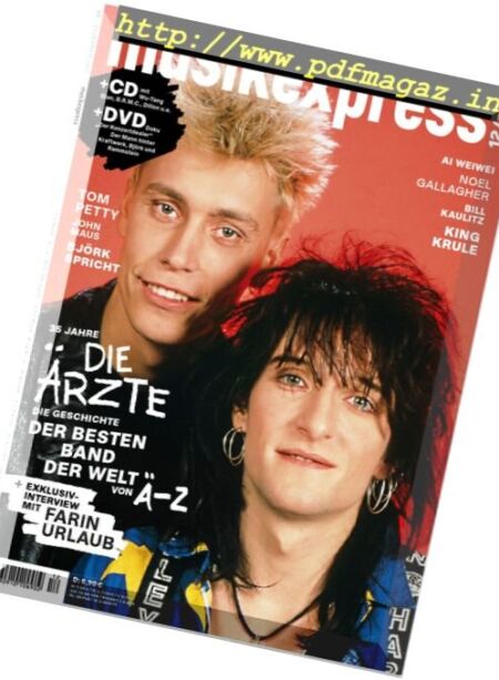 Musikexpress – Dezember 2017 Cover