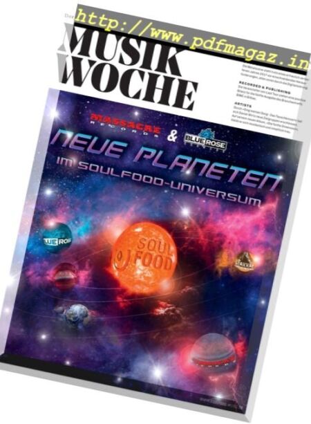 Musikwoche – 13 November 2017 Cover