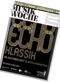 Musikwoche – 20 Oktober 2017