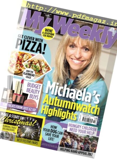 My Weekly – 17 October 2017 Cover