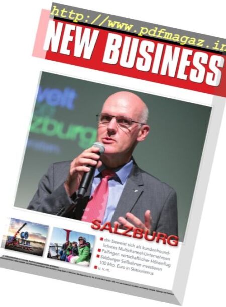 New Business Salzburg – Dezember 2017 Cover