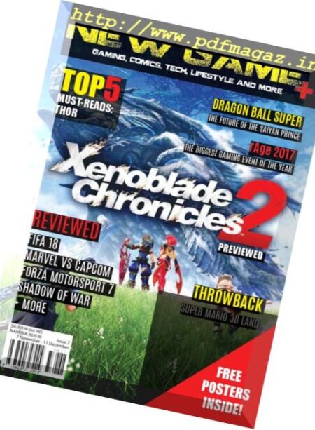 New Game+ – October 2017 Cover