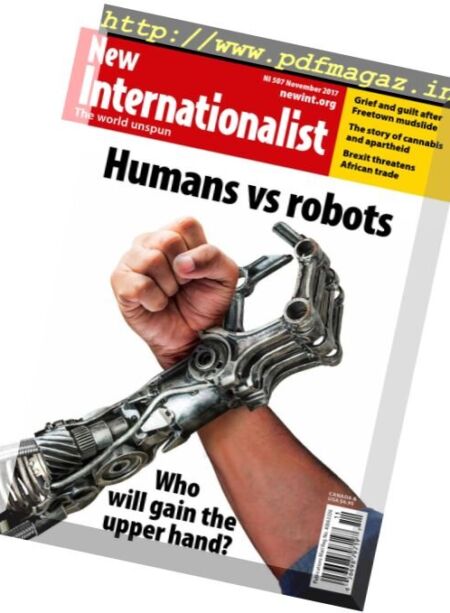 New Internationalist – November 2017 Cover