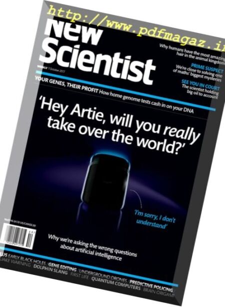 New Scientist International Edition – 7 October 2017 Cover