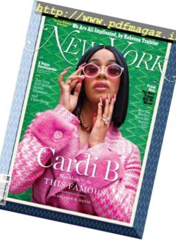 New York Magazine – 13 November 2017