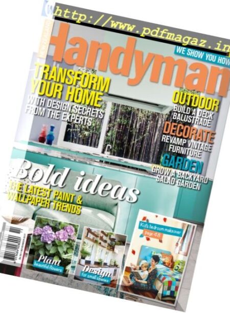 New Zealand Handyman – November 2017 Cover