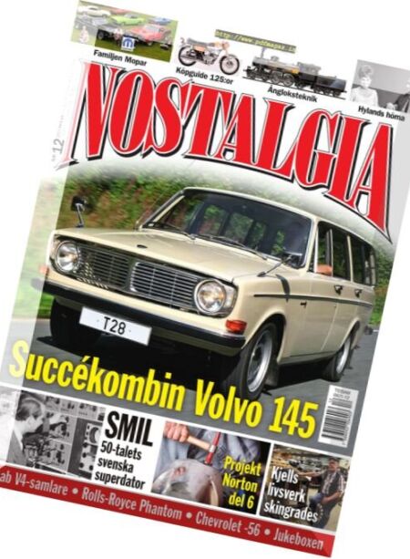 Nostalgia – Nr.12, 2017 Cover