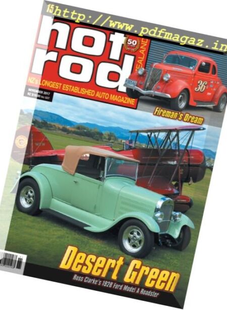 NZ Hot Rod – November 2017 Cover
