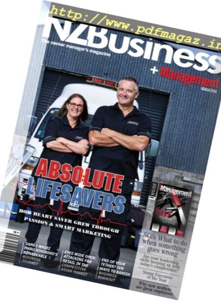 NZBusiness+Management – December 2017 Cover