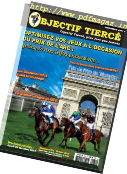 Objectif Tierce – Octobre 2017