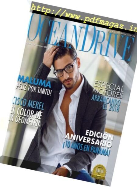 Ocean Drive Panama – Octubre-Noviembre 2017 Cover
