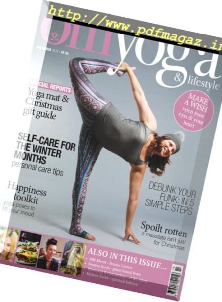 Om Yoga Magazine – December 2017 Cover