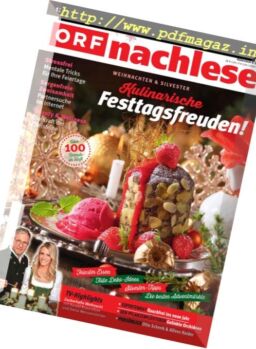 ORF Nachlese – Dezember 2017
