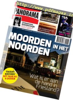 Panorama Netherlands – 8 november 2017