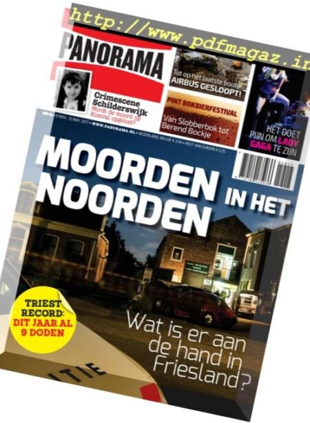 Panorama Netherlands – 8 november 2017 Cover