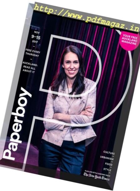 Paperboy – 9 November 2017 Cover