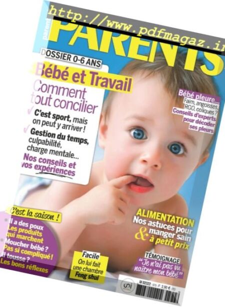 Parents – novembre 2017 Cover