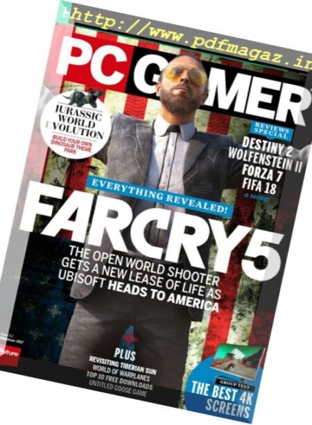 PC Gamer UK – January 2018 Cover