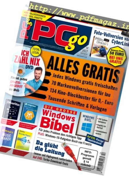 PC Go – Dezember 2017 Cover