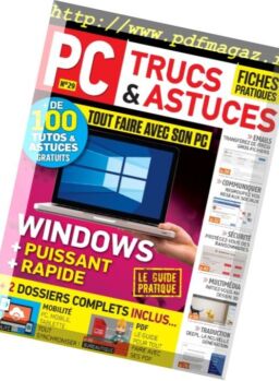 PC Trucs et Astuces – Novembre-Decembre 2017