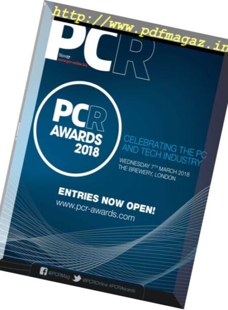 PCR Magazine – November 2017 Cover