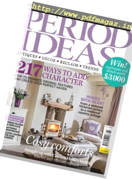 Period Ideas – November 2017 Cover