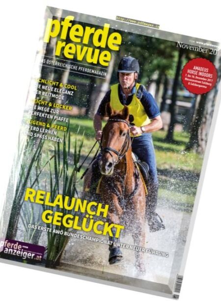 Pferderevue – November 2017 Cover
