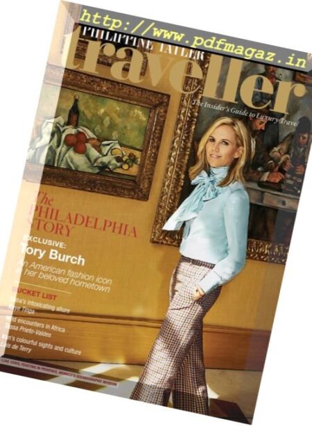Philippine Tatler Traveller – November 2017 Cover