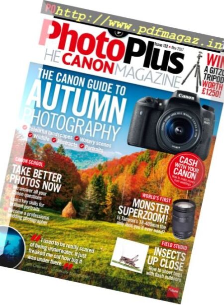 PhotoPlus The Canon Magazine – November 2017 Cover