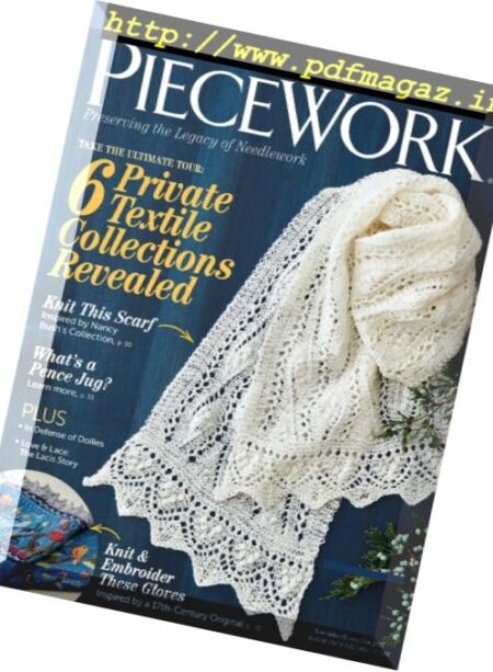 PieceWork – November-December 2017 Cover