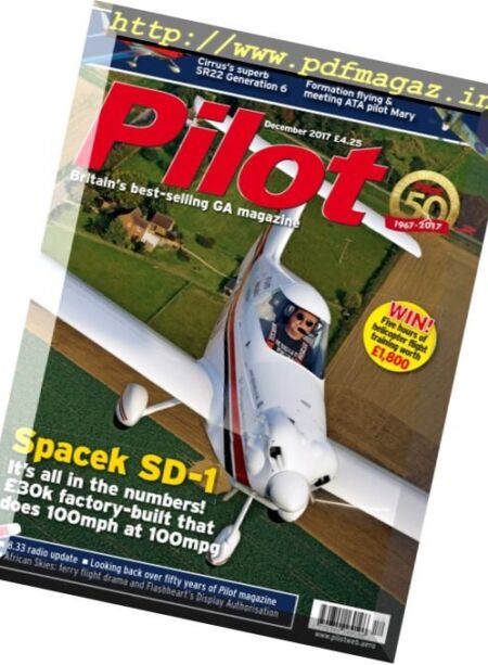 Pilot – December 2017 Cover