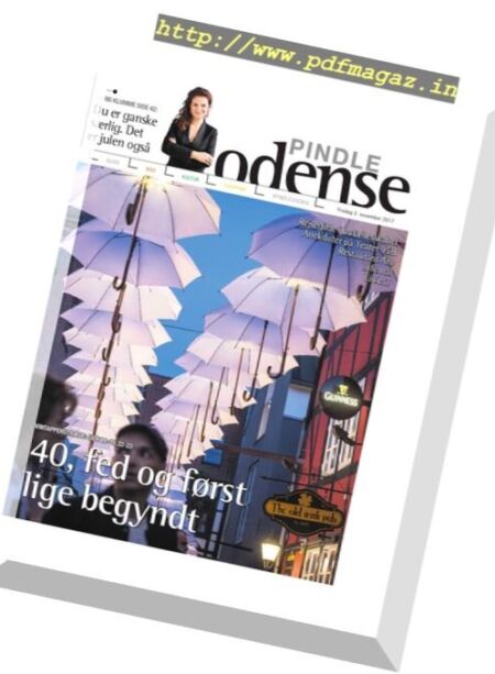Pindle Odense – 3 november 2017 Cover