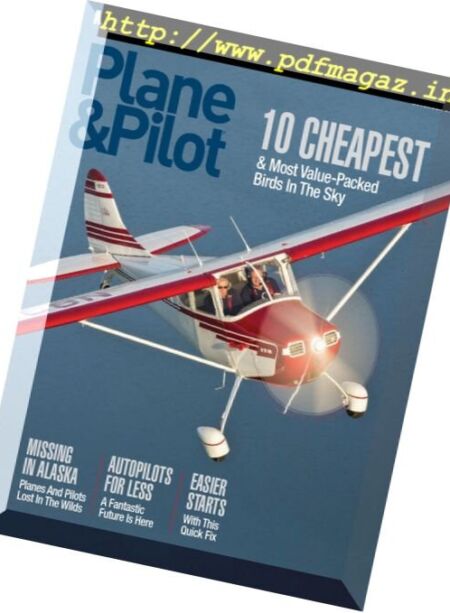 Plane & Pilot – November 2017 Cover