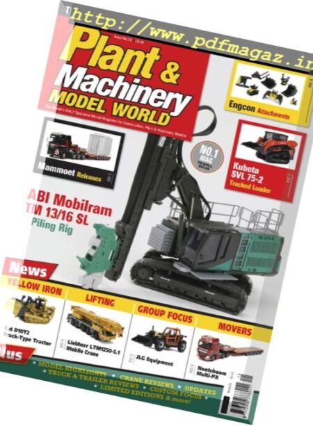 Plant & Machinery Model World – November-December 2017 Cover