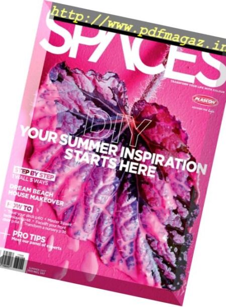 Plascon Spaces – November 2017 Cover