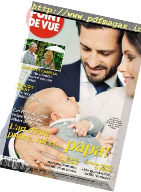 Point de Vue – 8 novembre 2017 Cover
