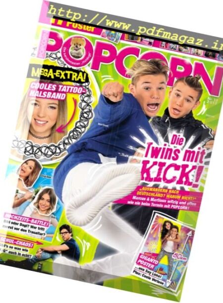 Popcorn Germany – N 13, 2017 Cover