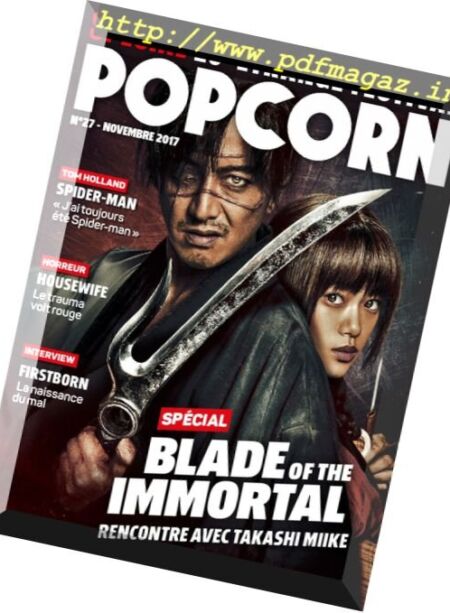Popcorn – novembre 2017 Cover