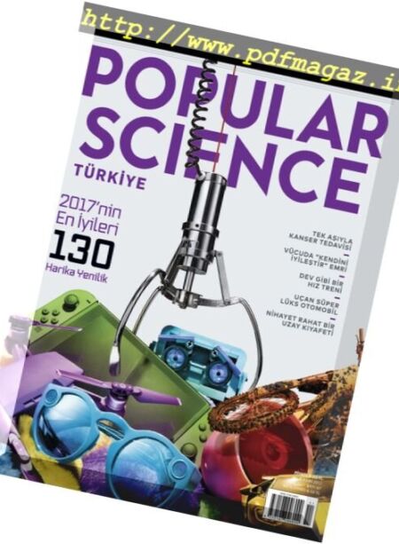 Popular Science Turkey – Kasim 2017 Cover